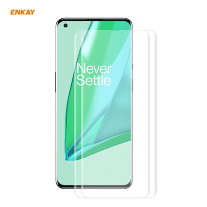 Pour OnePlus 9 Pro ENKAY Hat-Prince Film de protection d'écran souple incurvé PET 3D plein écran avec courbure à chaud HD, 1 pièce, 2 pièces, 5 pièces, 10 pièces