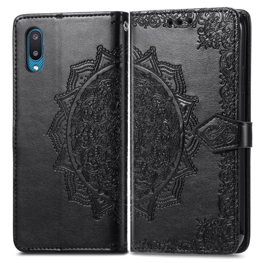 Mandala Flower Embossed Horizontal Flip Leather Case with Bracket / Card Slot / Wallet / Lanyard, For Galaxy A02, For Xiaomi Redmi Note 10 4G, For vivo X60, For Google Pixel 5A, For OPPO Reno5 Pro, For OPPO A93 5G, For LG Stylo 7, For Xiaomi Mi 10S