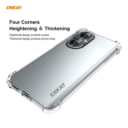 Hat-Prince ENKAY Clear TPU Shockproof Case Soft Anti-slip Cover + 0.26mm 9H 2.5D Full Glue Full Coverage Tempered Glass Protector Film, For Huawei P50, For Redmi K40 / K40 Pro / K40 Pro+, For Redmi Note 10 4G / Note 10S                                 ...