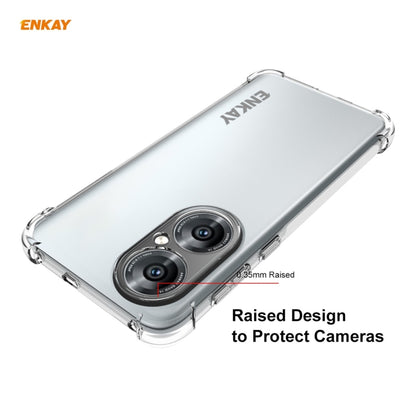 Hat-Prince ENKAY Clear TPU Shockproof Case Soft Anti-slip Cover + 0.26mm 9H 2.5D Full Glue Full Coverage Tempered Glass Protector Film, For Huawei P50, For Redmi K40 / K40 Pro / K40 Pro+, For Redmi Note 10 4G / Note 10S                                 ...