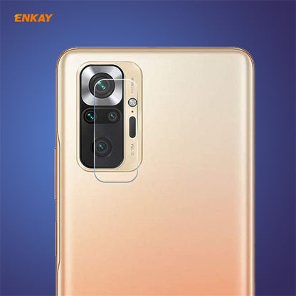 Hat-Prince ENKAY 0.2mm 9H 2.15D Round Edge Rear Camera Lens Tempered Glass Film Protector, For Redmi K40 / K40 Pro / K40 Pro+, For Redmi Note 10 Pro / Note 10 Pro Max, For Samsung Galaxy A52 / A72 (4G/5G)