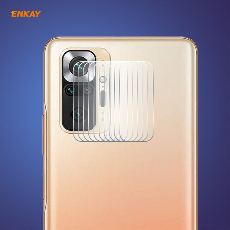 10 PCS Hat-Prince ENKAY 0.2mm 9H 2.15D Round Edge Rear Camera Lens Tempered Glass Film Protector, For Redmi K40 / K40 Pro / K40 Pro+, For Xiaomi Poco F3, For Redmi Note 10 Pro / Note 10 Pro Max, For Samsung Galaxy A52 / A72 (4G/5G)                     ...