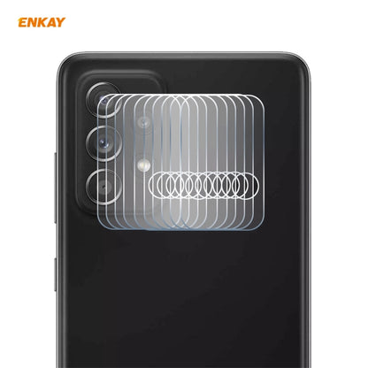 10 PCS Hat-Prince ENKAY 0.2mm 9H 2.15D Round Edge Rear Camera Lens Tempered Glass Film Protector, For Redmi K40 / K40 Pro / K40 Pro+, For Xiaomi Poco F3, For Redmi Note 10 Pro / Note 10 Pro Max, For Samsung Galaxy A52 / A72 (4G/5G)                     ...