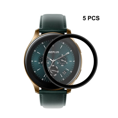 For OnePlus Watch ENKAY Hat-Prince 3D Full Screen Soft PC Edge + PMMA HD Screen Protector Film, 1 PCS, 5 PCS, 10 PCS