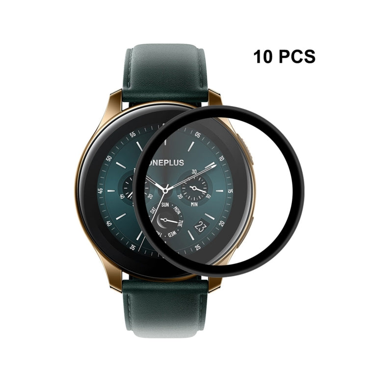 For OnePlus Watch ENKAY Hat-Prince 3D Full Screen Soft PC Edge + PMMA HD Screen Protector Film, 1 PCS, 5 PCS, 10 PCS