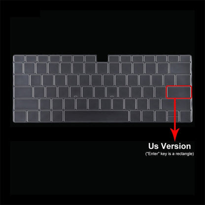 ENKAY for Huawei MateBook X Pro US Version 2 in 1 Crystal Protective Case with TPU Keyboard Film, For Huawei MateBook X Pro