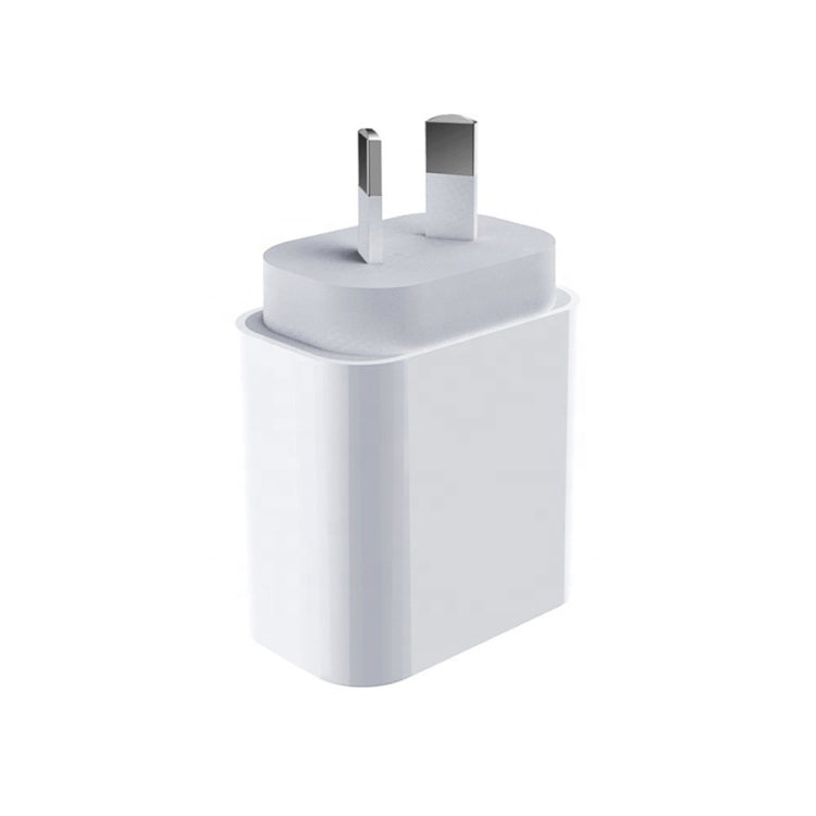 PD 20W PD 3.0 Travel Fast Charger Power Adapter with USB-C / Type-C to 8 Pin Fast Charge Data Cable, AU Plug