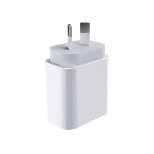 PD 20W PD 3.0 Travel Fast Charger Power Adapter with USB-C / Type-C to 8 Pin Fast Charge Data Cable, AU Plug
