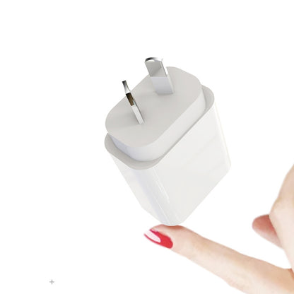 20W PD 3.0 Travel Fast Charger Power Adapter with USB-C / Type-C to Type-C Fast Charge Data Cable, AU Plug