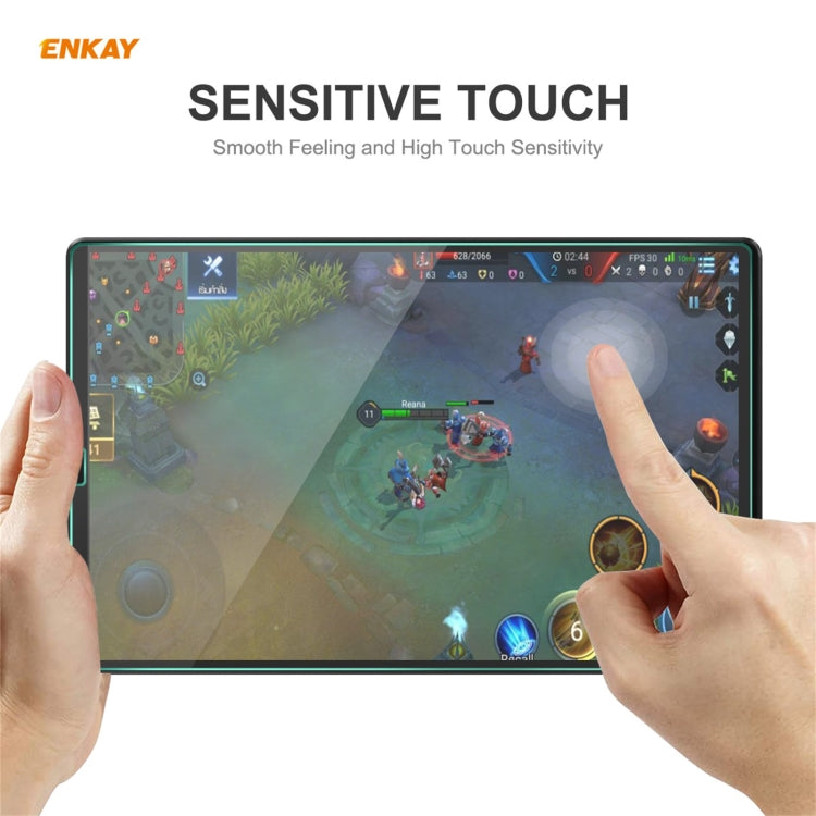 ENKAY Hat-Prince 0.33mm 9H Surface Hardness 2.5D Explosion-proof Tempered Glass Protector Film, For Lenovo Tab M10 Plus TB-X606F, For Lenovo Tab M10 HD (2nd Gen), For Lenovo Tab P11, For Lenovo Tab P11 Pro