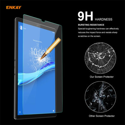 ENKAY Hat-Prince 0.33mm 9H Surface Hardness 2.5D Explosion-proof Tempered Glass Protector Film, For Lenovo Tab M10 Plus TB-X606F, For Lenovo Tab M10 HD (2nd Gen), For Lenovo Tab P11, For Lenovo Tab P11 Pro