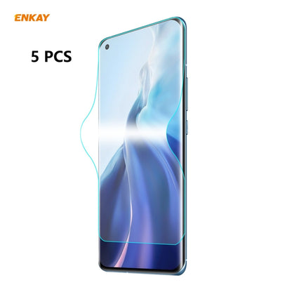 5 PCS ENKAY Hat-Prince Full Glue Full Coverage Screen Protector Explosion-proof Hydrogel Film, For Motorola Moto G30 / G20 / G10(5pcs), For Xiaomi Mi 11X / 11X Pro / 11i(5pcs), For Xiaomi Redmi K40 Gaming(5pcs), For Xiaomi Mi 11 Ultra(5pcs)            ...