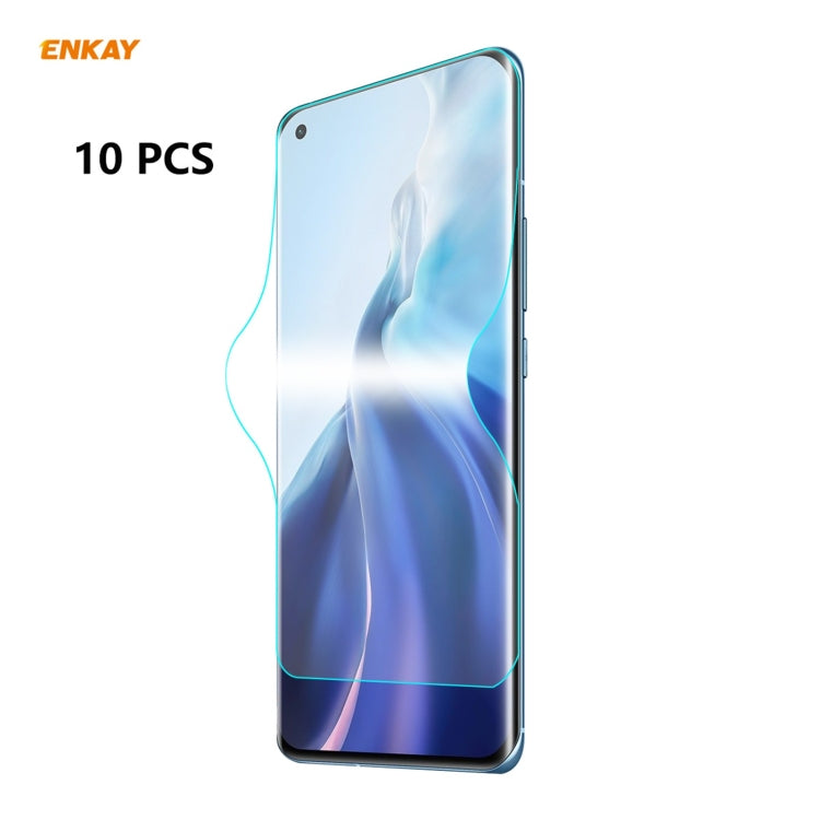 10 PCS ENKAY Hat-Prince Full Glue Full Coverage Screen Protector Explosion-proof Hydrogel Film, For Motorola Moto G30 / G20 / G10(10pcs), For Xiaomi Mi 11X / 11X Pro / 11i(10pcs), For Xiaomi Redmi K40 Gaming(10pcs), For Xiaomi Mi 11 Ultra(10pcs)       ...