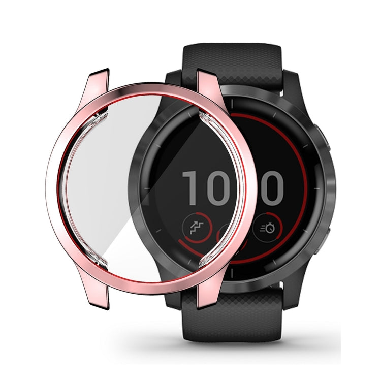 For Garmin Venu 2 45mm / Vivoactive 4 45mm ENKAY Hat-Prince Full Coverage Electroplate TPU Soft Case