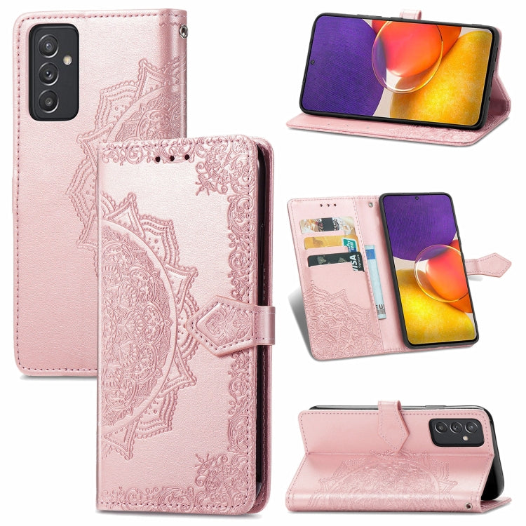 Mandala Embossing Pattern Horizontal Flip Leather Case with Holder & Card Slots & Wallet & Lanyard, For Samsung Galaxy A82 5G, For Samsung Galaxy A22 4G, For Samsung Galaxy A22 5G, For Samsung Galaxy F62 / M62, For Motorola Moto G50, For Nokia 6.3     ...