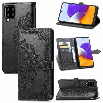 Mandala Embossing Pattern Horizontal Flip Leather Case with Holder & Card Slots & Wallet & Lanyard, For Samsung Galaxy A82 5G, For Samsung Galaxy A22 4G, For Samsung Galaxy A22 5G, For Samsung Galaxy F62 / M62, For Motorola Moto G50, For Nokia 6.3     ...