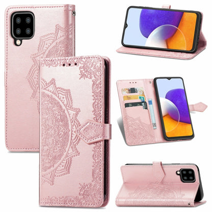 Mandala Embossing Pattern Horizontal Flip Leather Case with Holder & Card Slots & Wallet & Lanyard, For Samsung Galaxy A82 5G, For Samsung Galaxy A22 4G, For Samsung Galaxy A22 5G, For Samsung Galaxy F62 / M62, For Motorola Moto G50, For Nokia 6.3     ...