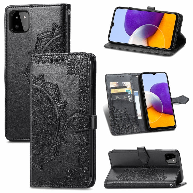 Mandala Embossing Pattern Horizontal Flip Leather Case with Holder & Card Slots & Wallet & Lanyard, For Samsung Galaxy A82 5G, For Samsung Galaxy A22 4G, For Samsung Galaxy A22 5G, For Samsung Galaxy F62 / M62, For Motorola Moto G50, For Nokia 6.3     ...