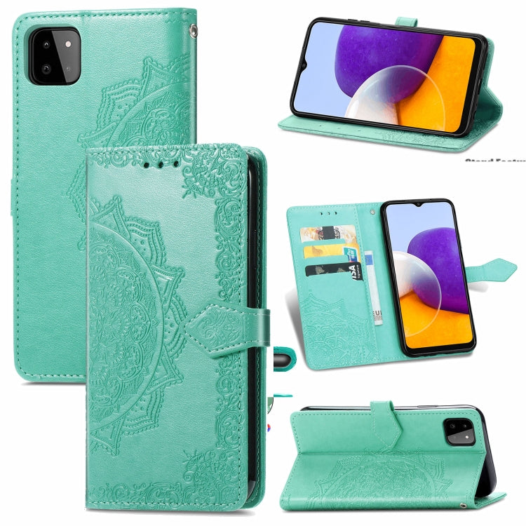 Mandala Embossing Pattern Horizontal Flip Leather Case with Holder & Card Slots & Wallet & Lanyard, For Samsung Galaxy A82 5G, For Samsung Galaxy A22 4G, For Samsung Galaxy A22 5G, For Samsung Galaxy F62 / M62, For Motorola Moto G50, For Nokia 6.3     ...