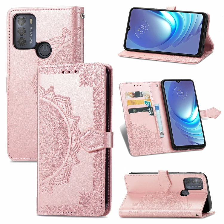 Mandala Embossing Pattern Horizontal Flip Leather Case with Holder & Card Slots & Wallet & Lanyard, For Samsung Galaxy A82 5G, For Samsung Galaxy A22 4G, For Samsung Galaxy A22 5G, For Samsung Galaxy F62 / M62, For Motorola Moto G50, For Nokia 6.3     ...