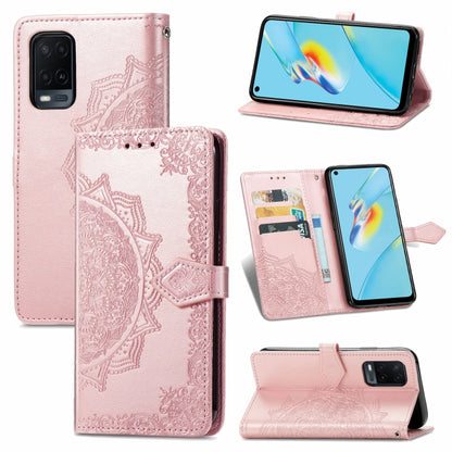 Mandala Embossing Pattern Horizontal Flip Leather Case with Holder & Card Slots & Wallet & Lanyard, For Samsung Galaxy A82 5G, For Samsung Galaxy A22 4G, For Samsung Galaxy A22 5G, For Samsung Galaxy F62 / M62, For Motorola Moto G50, For Nokia 6.3     ...