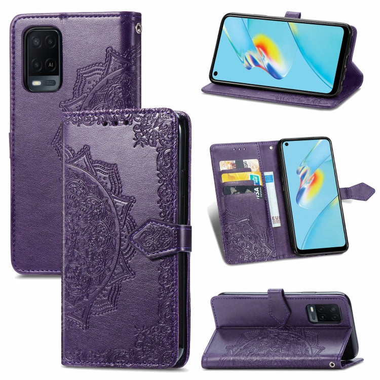 Mandala Embossing Pattern Horizontal Flip Leather Case with Holder & Card Slots & Wallet & Lanyard, For Samsung Galaxy A82 5G, For Samsung Galaxy A22 4G, For Samsung Galaxy A22 5G, For Samsung Galaxy F62 / M62, For Motorola Moto G50, For Nokia 6.3     ...