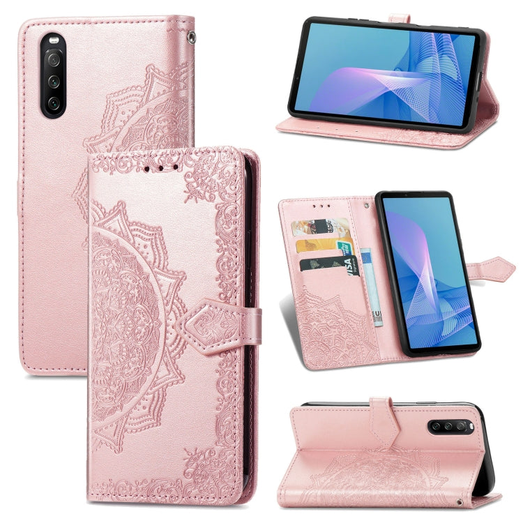 Mandala Embossing Pattern Horizontal Flip Leather Case with Holder & Card Slots & Wallet & Lanyard, For Samsung Galaxy A82 5G, For Samsung Galaxy A22 4G, For Samsung Galaxy A22 5G, For Samsung Galaxy F62 / M62, For Motorola Moto G50, For Nokia 6.3     ...