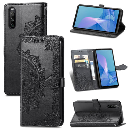 Mandala Embossing Pattern Horizontal Flip Leather Case with Holder & Card Slots & Wallet & Lanyard, For Samsung Galaxy A82 5G, For Samsung Galaxy A22 4G, For Samsung Galaxy A22 5G, For Samsung Galaxy F62 / M62, For Motorola Moto G50, For Nokia 6.3     ...