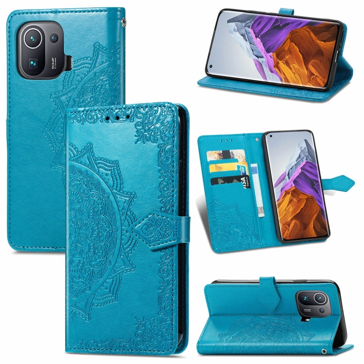 Mandala Embossing Pattern Horizontal Flip Leather Case with Holder & Card Slots & Wallet & Lanyard, For Samsung Galaxy A82 5G, For Samsung Galaxy A22 4G, For Samsung Galaxy A22 5G, For Samsung Galaxy F62 / M62, For Motorola Moto G50, For Nokia 6.3     ...