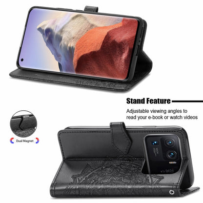 Mandala Embossing Pattern Horizontal Flip Leather Case with Holder & Card Slots & Wallet & Lanyard, For Xiaomi Mi 11 Ultra