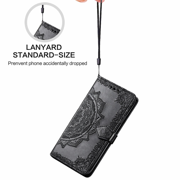 Mandala Embossing Pattern Horizontal Flip Leather Case with Holder & Card Slots & Wallet & Lanyard, For Xiaomi Mi 11 Ultra