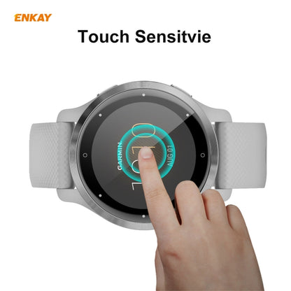 2 PCS ENKAY Hat-Prince 3D Full Screen Soft PC Edge + PMMA HD Screen Protector Film, For Garmin Venu 2S / Vivoactive 4S 40mm (2 PCS), For Redmi Watch (2 PCS), For Huawei B6 (2 PCS), For Venu 2 / Vivoactive 4 45mm (2 PCS)                                 ...