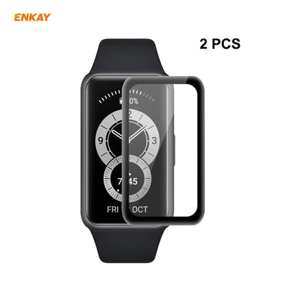 2 PCS ENKAY Hat-Prince 3D Full Screen Soft PC Edge + PMMA HD Screen Protector Film, For Garmin Venu 2S / Vivoactive 4S 40mm (2 PCS), For Redmi Watch (2 PCS), For Huawei B6 (2 PCS), For Venu 2 / Vivoactive 4 45mm (2 PCS)                                 ...