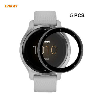 5 PCS ENKAY Hat-Prince 3D Full Screen Soft PC Edge + PMMA HD Screen Protector Film, For Redmi Watch (5 PCS), For Huawei B6 (5 PCS), For Venu 2 / Vivoactive 4 45mm (5 PCS), For Garmin Venu 2S / Vivoactive 4S 40mm (5 PCS)                                 ...