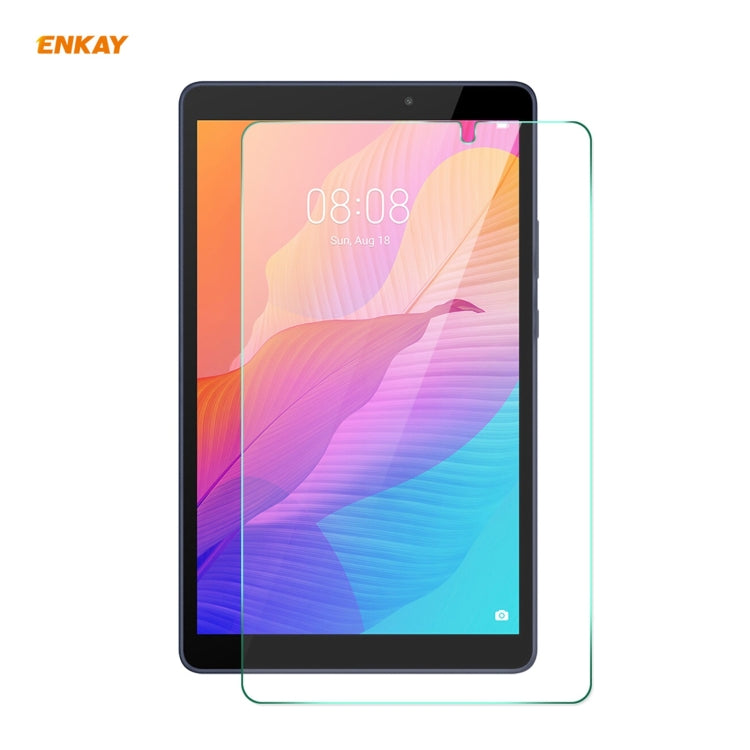 ENKAY Hat-Prince 0.33mm 9H Surface Hardness 2.5D Explosion-proof Tempered Glass Protector Film for Huawei MatePad T 8 / Honor Tablet X7, 1 PCS, 2 PCS