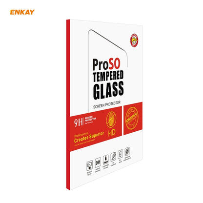 ENKAY Hat-Prince 0.33mm 9H Surface Hardness 2.5D Explosion-proof Tempered Glass Protector Film for Huawei MatePad T 8 / Honor Tablet X7, 1 PCS, 2 PCS