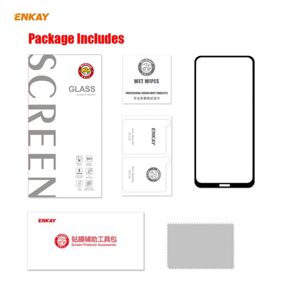ENKAY Hat-Prince Full Glue 0.26mm 9H 2.5D Tempered Glass Full Coverage Film, For Nokia X10 / X20, For Xiaomi Poco M3 Pro / Redmi Note 10 5G