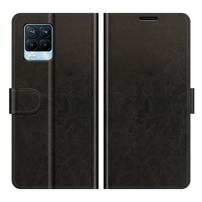 For OPPO Realme 8 / 8 Pro 4G R64 Texture Single Horizontal Flip Protective Case with Holder & Card Slots & Wallet& Photo Frame, For OPPO Realme 8