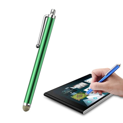 AT-19 Silver Fiber Pen Tip Stylus Capacitive Pen Mobile Phone Tablet Universal Touch Pen