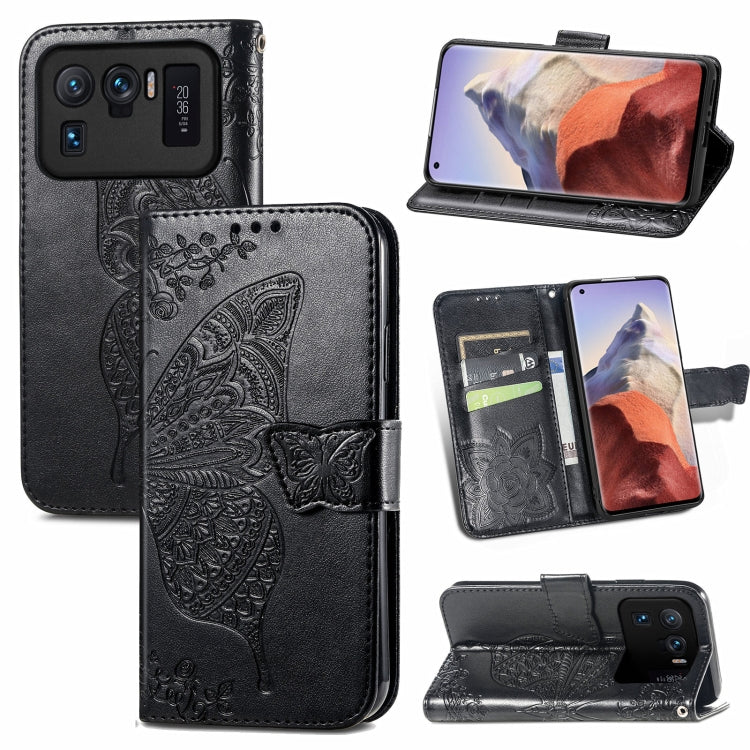 Butterfly Love Flowers Embossed Horizontal Flip Leather Case with Holder & Card Slots & Wallet & Lanyard, For Xiaomi Mi 11 Ultra, For Xiaomi Mi 11 Pro, For Samsung Galaxy S21 FE, For Samsung Galaxy A22 5G, For Samsung Galaxy A22 4G, For Motorola Moto G...