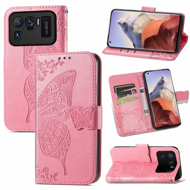 Butterfly Love Flowers Embossed Horizontal Flip Leather Case with Holder & Card Slots & Wallet & Lanyard, For Xiaomi Mi 11 Ultra, For Xiaomi Mi 11 Pro, For Samsung Galaxy S21 FE, For Samsung Galaxy A22 5G, For Samsung Galaxy A22 4G, For Motorola Moto G...