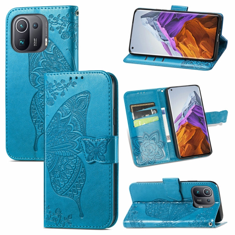 Butterfly Love Flowers Embossed Horizontal Flip Leather Case with Holder & Card Slots & Wallet & Lanyard, For Xiaomi Mi 11 Ultra, For Xiaomi Mi 11 Pro, For Samsung Galaxy S21 FE, For Samsung Galaxy A22 5G, For Samsung Galaxy A22 4G, For Motorola Moto G...