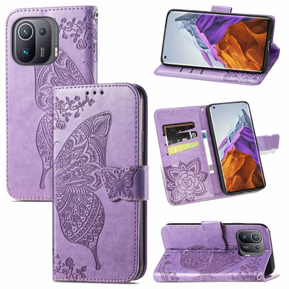 Butterfly Love Flowers Embossed Horizontal Flip Leather Case with Holder & Card Slots & Wallet & Lanyard, For Xiaomi Mi 11 Ultra, For Xiaomi Mi 11 Pro, For Samsung Galaxy S21 FE, For Samsung Galaxy A22 5G, For Samsung Galaxy A22 4G, For Motorola Moto G...