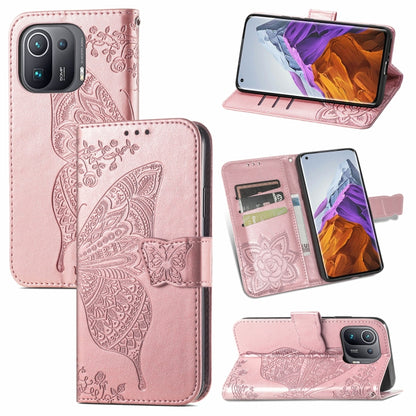 Butterfly Love Flowers Embossed Horizontal Flip Leather Case with Holder & Card Slots & Wallet & Lanyard, For Xiaomi Mi 11 Ultra, For Xiaomi Mi 11 Pro, For Samsung Galaxy S21 FE, For Samsung Galaxy A22 5G, For Samsung Galaxy A22 4G, For Motorola Moto G...