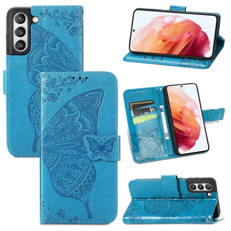 Butterfly Love Flowers Embossed Horizontal Flip Leather Case with Holder & Card Slots & Wallet & Lanyard, For Xiaomi Mi 11 Ultra, For Xiaomi Mi 11 Pro, For Samsung Galaxy S21 FE, For Samsung Galaxy A22 5G, For Samsung Galaxy A22 4G, For Motorola Moto G...