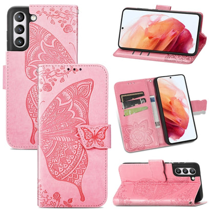 Butterfly Love Flowers Embossed Horizontal Flip Leather Case with Holder & Card Slots & Wallet & Lanyard, For Xiaomi Mi 11 Ultra, For Xiaomi Mi 11 Pro, For Samsung Galaxy S21 FE, For Samsung Galaxy A22 5G, For Samsung Galaxy A22 4G, For Motorola Moto G...