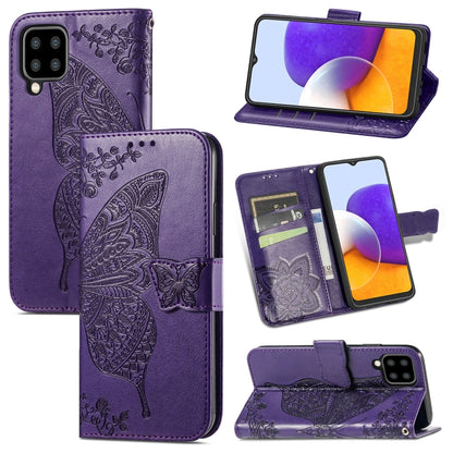 Butterfly Love Flowers Embossed Horizontal Flip Leather Case with Holder & Card Slots & Wallet & Lanyard, For Xiaomi Mi 11 Ultra, For Xiaomi Mi 11 Pro, For Samsung Galaxy S21 FE, For Samsung Galaxy A22 5G, For Samsung Galaxy A22 4G, For Motorola Moto G...