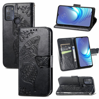Butterfly Love Flowers Embossed Horizontal Flip Leather Case with Holder & Card Slots & Wallet & Lanyard, For Xiaomi Mi 11 Ultra, For Xiaomi Mi 11 Pro, For Samsung Galaxy S21 FE, For Samsung Galaxy A22 5G, For Samsung Galaxy A22 4G, For Motorola Moto G...