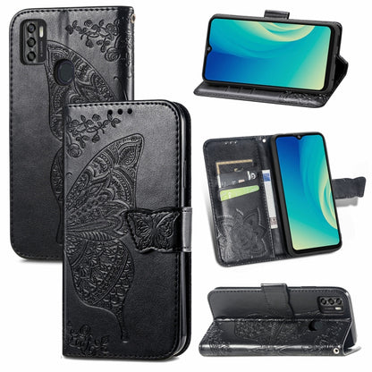 Butterfly Love Flowers Embossed Horizontal Flip Leather Case with Holder & Card Slots & Wallet & Lanyard, For Xiaomi Mi 11 Ultra, For Xiaomi Mi 11 Pro, For Samsung Galaxy S21 FE, For Samsung Galaxy A22 5G, For Samsung Galaxy A22 4G, For Motorola Moto G...