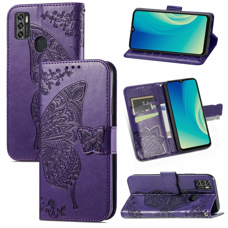 Butterfly Love Flowers Embossed Horizontal Flip Leather Case with Holder & Card Slots & Wallet & Lanyard, For Xiaomi Mi 11 Ultra, For Xiaomi Mi 11 Pro, For Samsung Galaxy S21 FE, For Samsung Galaxy A22 5G, For Samsung Galaxy A22 4G, For Motorola Moto G...